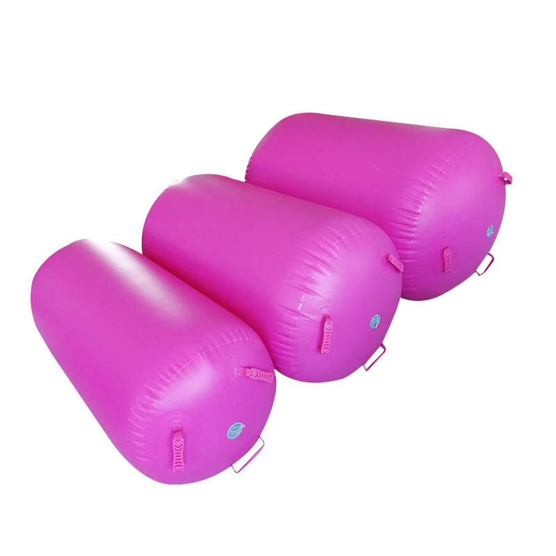 Air Roll Factory Directly Gym Equipment Colorful Inflatable Air Rolls Air Track For Taekwondo Cheerleading