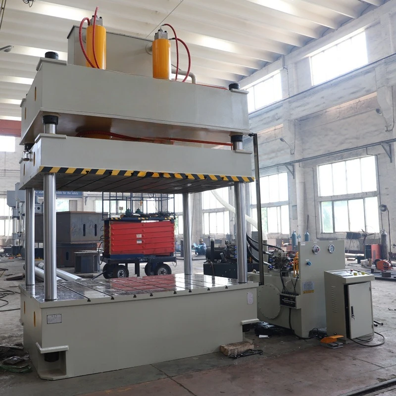 150T aluminum plate stainless steel thin plate stretching machine, 150-ton four-column hydraulic press