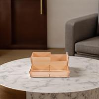 Wooden Pen Holder Desk Organizer Storage Box for Pens Pencils Rulers Scissors Gel Crayons Makeup Brushes Large Capacity