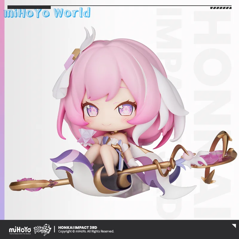 MiHoYo ufficiale Genuine Game Honkai Impact 3 Elysia HERRSCHER OF HUMAN EGO Theme Q Version Mini Elysia Figure regali di compleanno