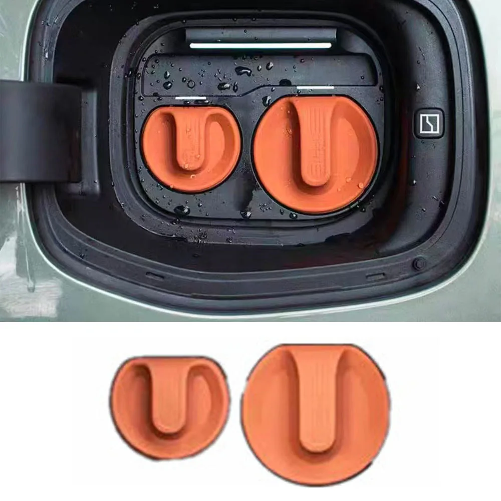 

Подходит для ZEEKR 9X 2025 2026, магнитный порт зарядки, водонепроницаемый чехол, пылезащитная заглушка, автомобильные аксессуары