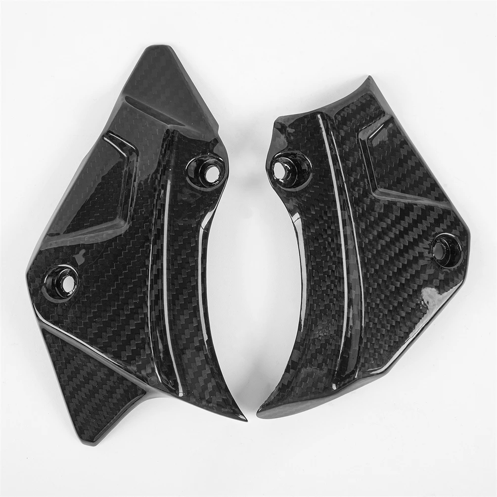 Motorcycle Front Frame Side Panels Cover Fairing Cowl for Kawasaki Z 650 Z650 RS 2021-2024 Z650RS Real Carbon Fiber Accessories