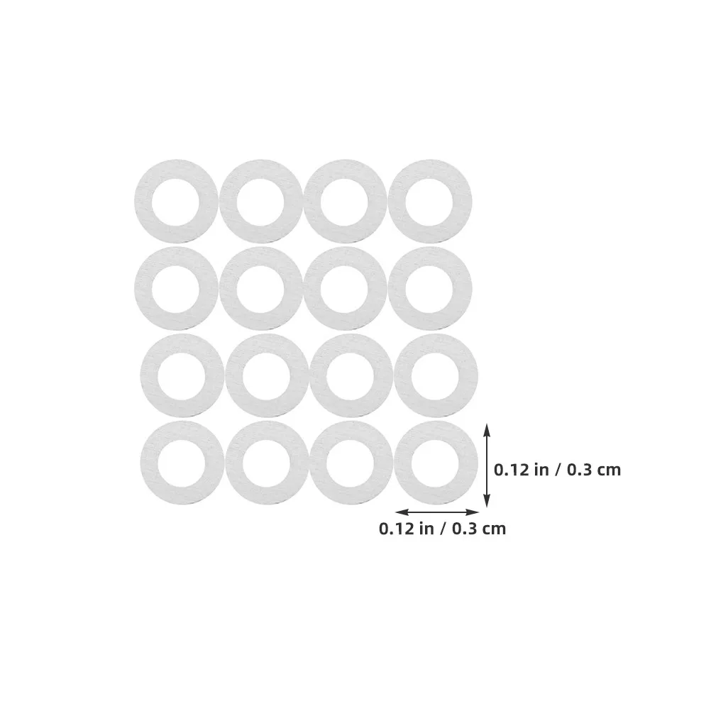 600 Pcs Glasses Eyeglass Flat Washers Frame Screw Replacement Eyeglasses Parts Repair Accessory