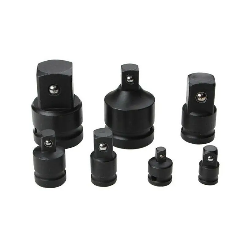 A69E12PCS Impact Reducer & Sleeve Adapter Socket Wrench 1/4 1/2 3/8 3/4 Drive Air Ratchet Breaker Drive Spanner Set