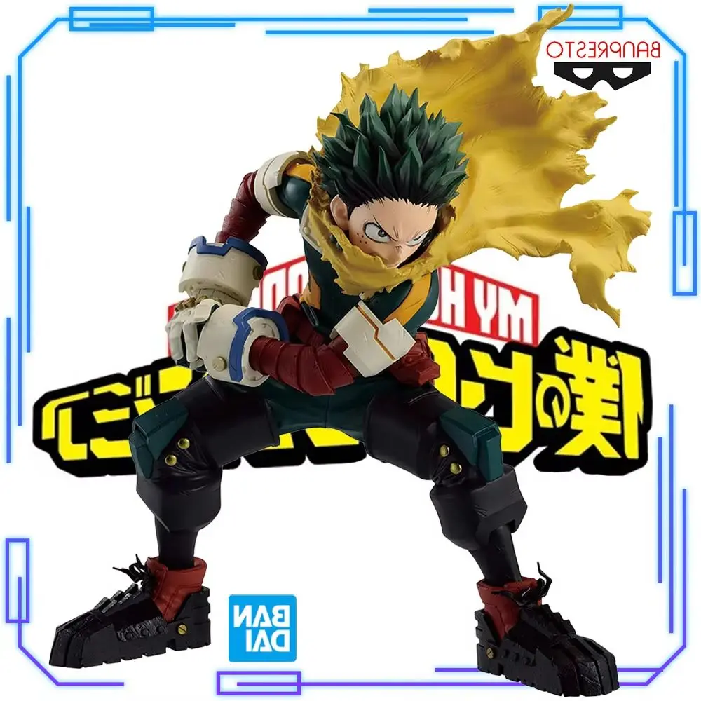 

В наличии Bandai, оригинальная аниме Banpresto, My Hero Academy MAXIMATIC Midoriya Izuku, 18 см, коллекционная модель, игрушечные фигурки
