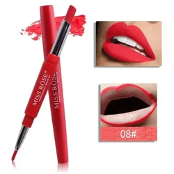 MISS ROSE Lipstick Pen 12 Color Waterproof Long-Lasting Lip High Pigment Display for Every Occasion Ideal for Beauty Enthusiasts