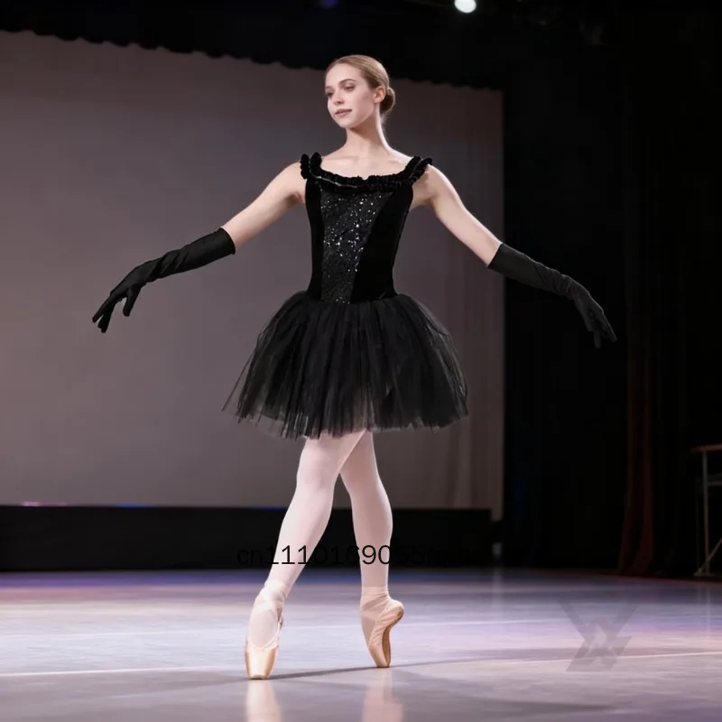 Women's Modern Dance Performance & Competition Skirt Adult Ballet Tutu Dress Fluffy Tulle Skirt For Stage Show & Dance Test