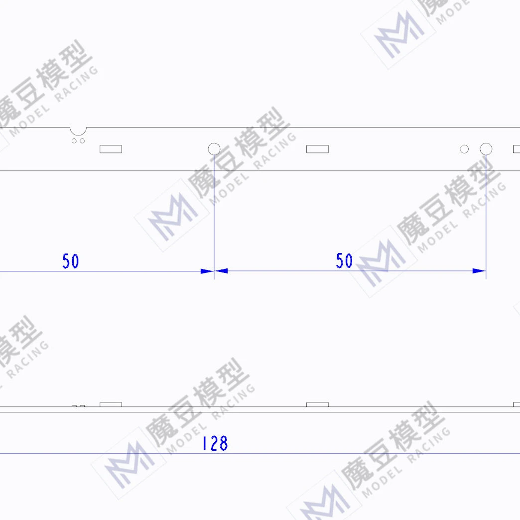 1:14 Maßstab Simulations-LED 3V Seitenlichtleiste Seitenbeleuchtung Dekorations-Upgrade für Tamiya RC Truck für SCANIA 770S 6x6 Zubehör – Detail 1
