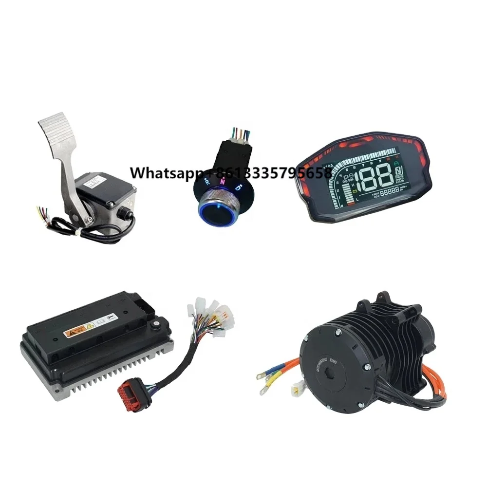 

QS 138 3000W V3 5500W Brushless Mid Drive Motor for Electric Bicycles with EM150-2SP Conversion Kits