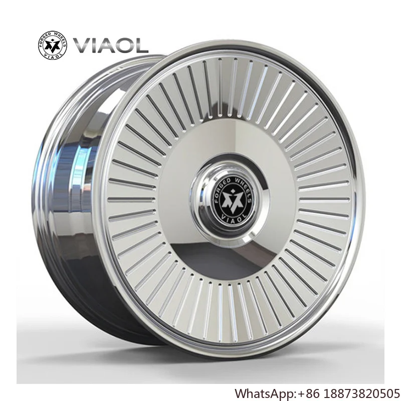 

Car Wheels Aluminum Rims Custom 18 19 20 21 22 Inch 5x114.3 5x112 5x110 5x120 Chrome Polish Brush Forged Rim for BMW audi benz