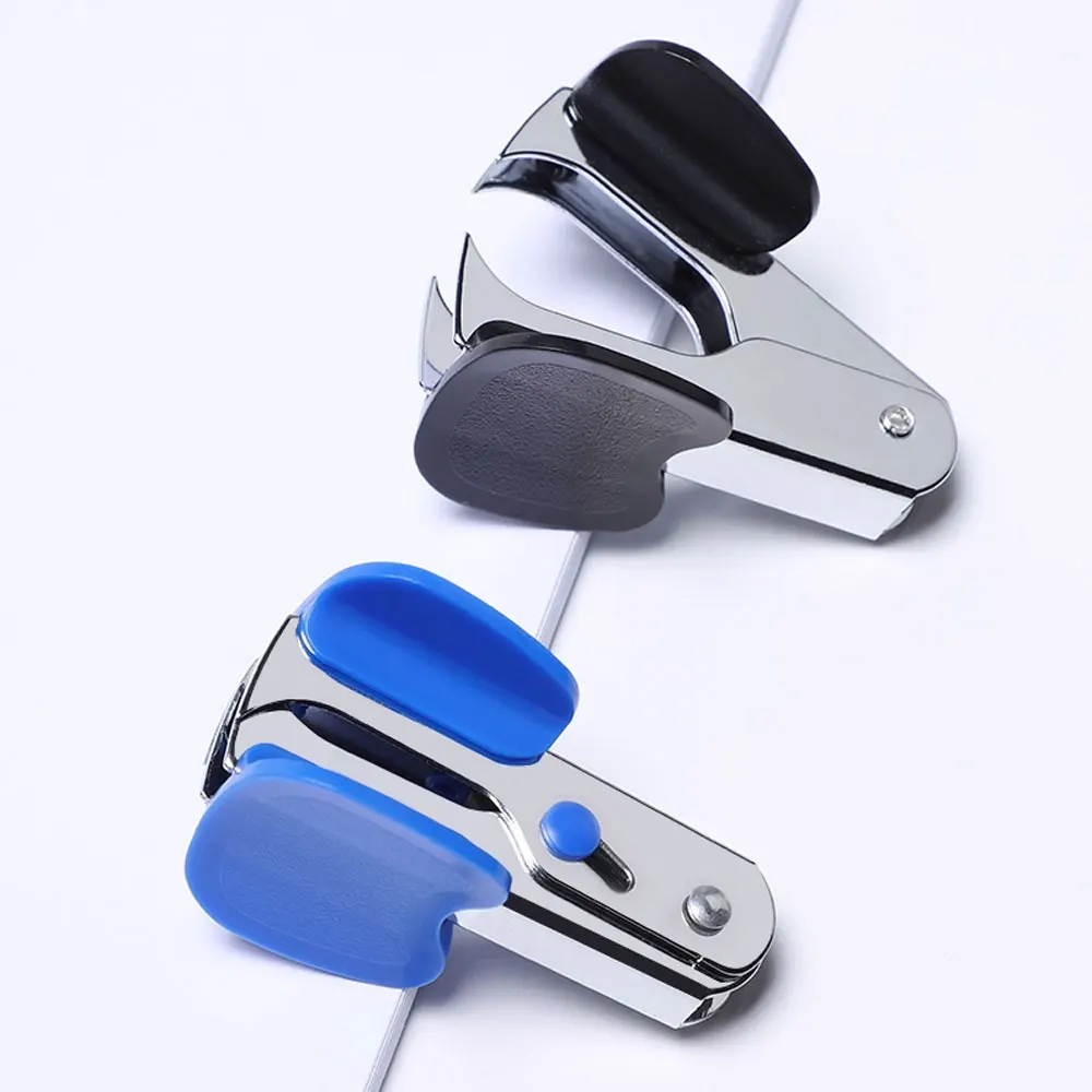 1PC Professional Staple Remover, Mini Portable Carrying Lock, Suitable for School, Office and Home (Random Color)