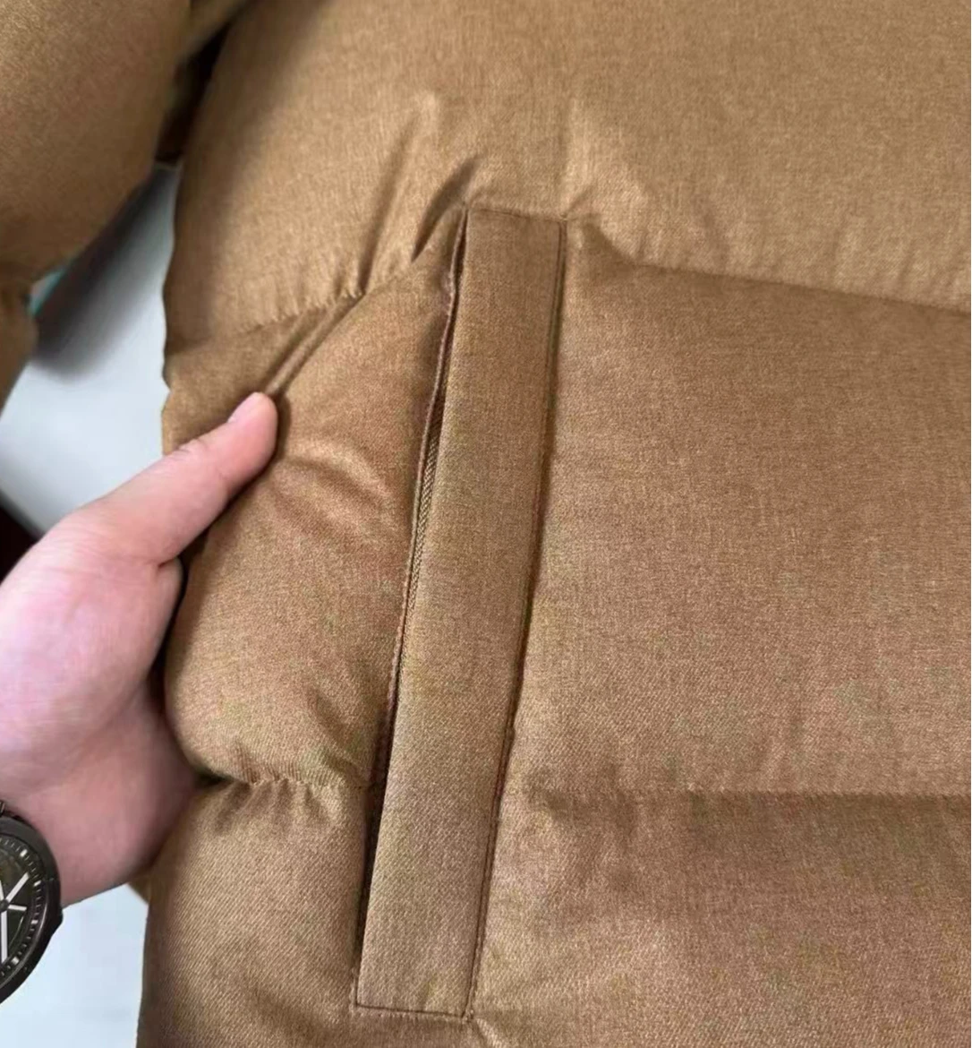 سترة LP Old Money Wind ذات ياقة واقفة وأسفل #5