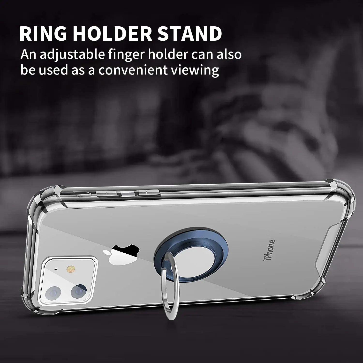 mi 11t 11 t pro 11 t Case Transparent Shockproof Ring Holder Magnetic Car Cover For Xiaomi mi 11t 10t pro 11 lite 11lite 5g ne