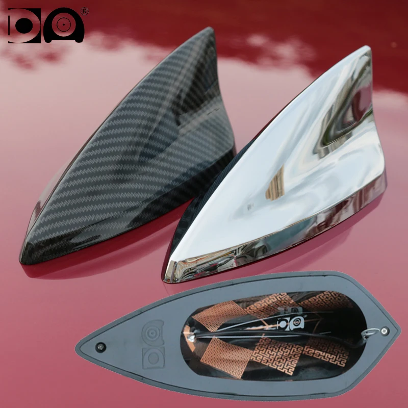 Universal 5D Shark Fin Antenna Auto Car Radio Aerials FM AM Stronger Signal Piano Paint For Alfa Romeo 156 147 159