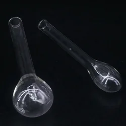 250ml/500ml Borosilicate Glass Kjeldahl Round Bottom Long Neck Lab Flask Nitrogen Determination