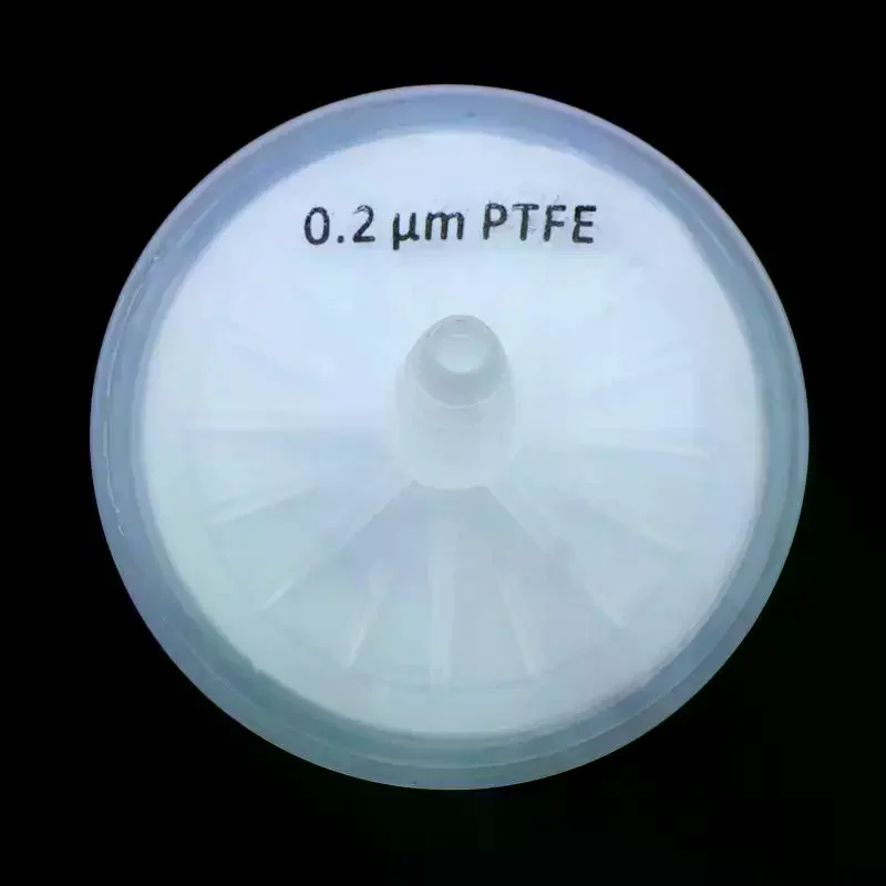 1pc Lab Biological Culture 50mm 0.22um Disposable Air Filter Aseptic Air Respiratory Filter With Hydrophobic Membrane