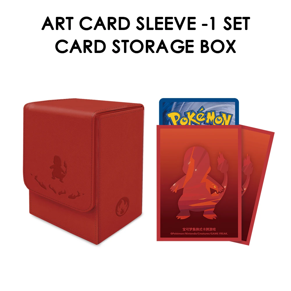 Aankomst Pokémon Trading Cards PTCG First Partner Charmander Squirtle Bulbasaur Gift Box - Verjaardagscadeaus Anime Collectible