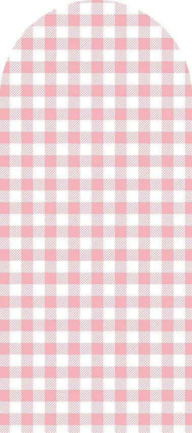 Mehofond Custom Strawberry Pink Stripe Covers Arch Background Wedding Baby Shower Birthday Party Decor Backdrop Photo Doubleside
