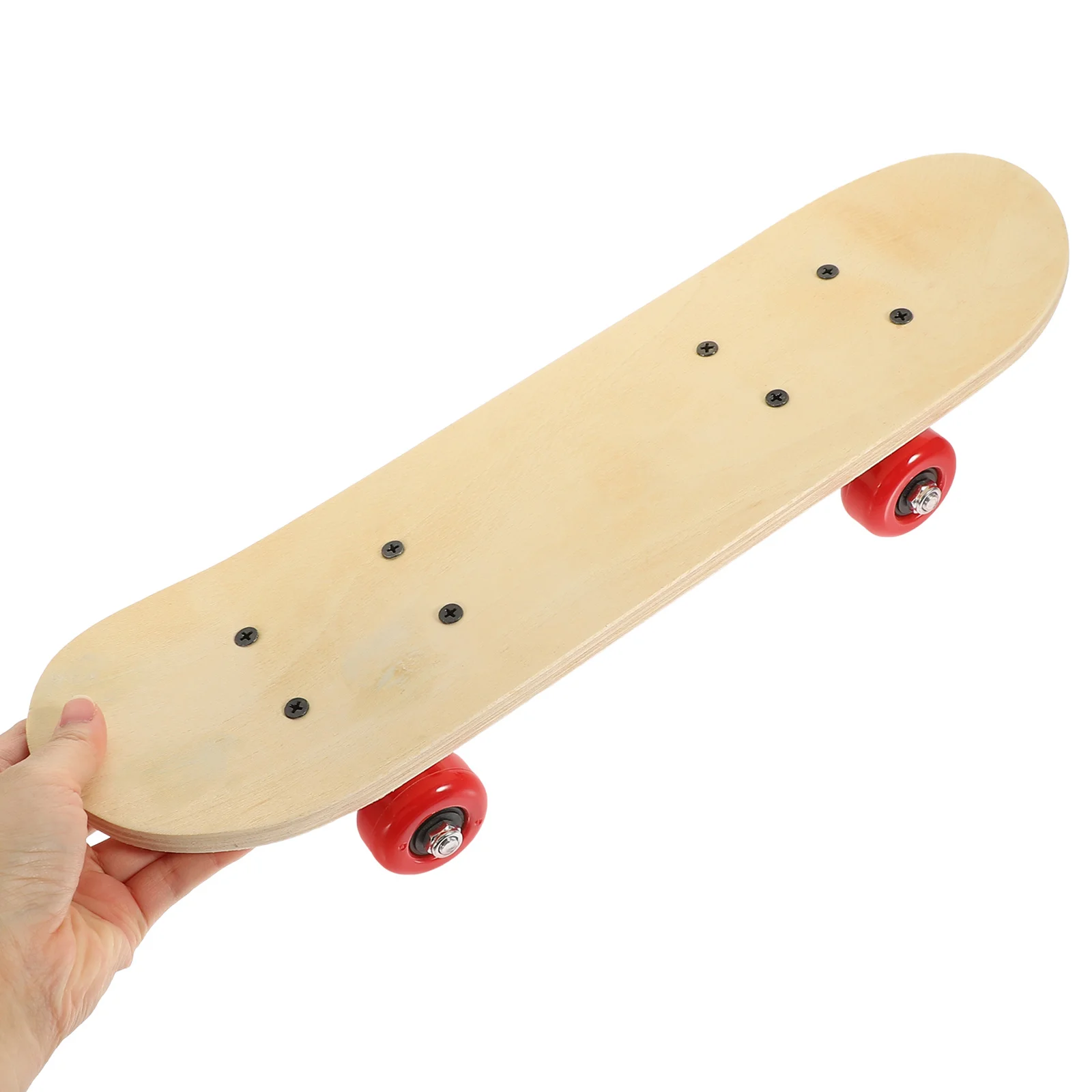 

1 set 1 Set Diy Painting Skateboard Kit Blank Wooden Deck Unfinished For Graffiti Art Craft Teens Boys Party Gift Diy Material