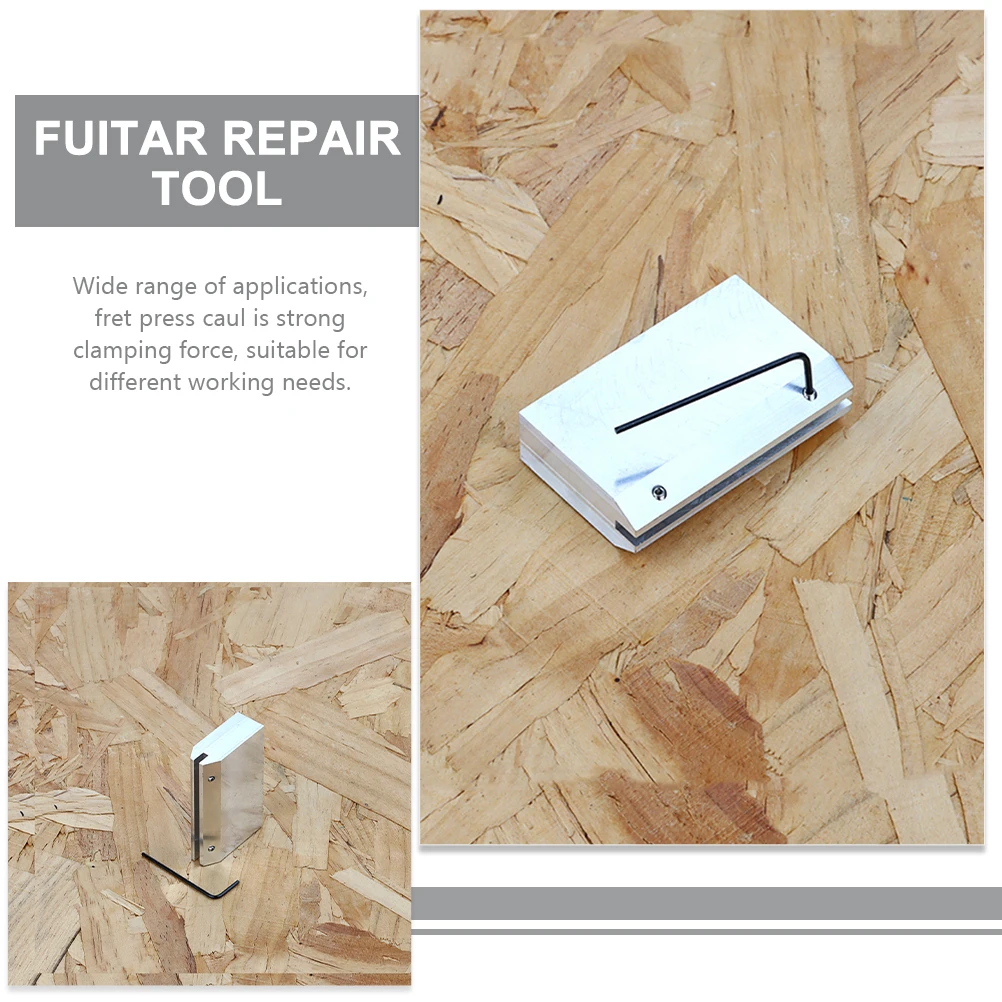 

Guitar Repair Tools Fret Press Caul Clip for Electric Bass String Instruments Accessories Maintenance Tool Musical Instrument