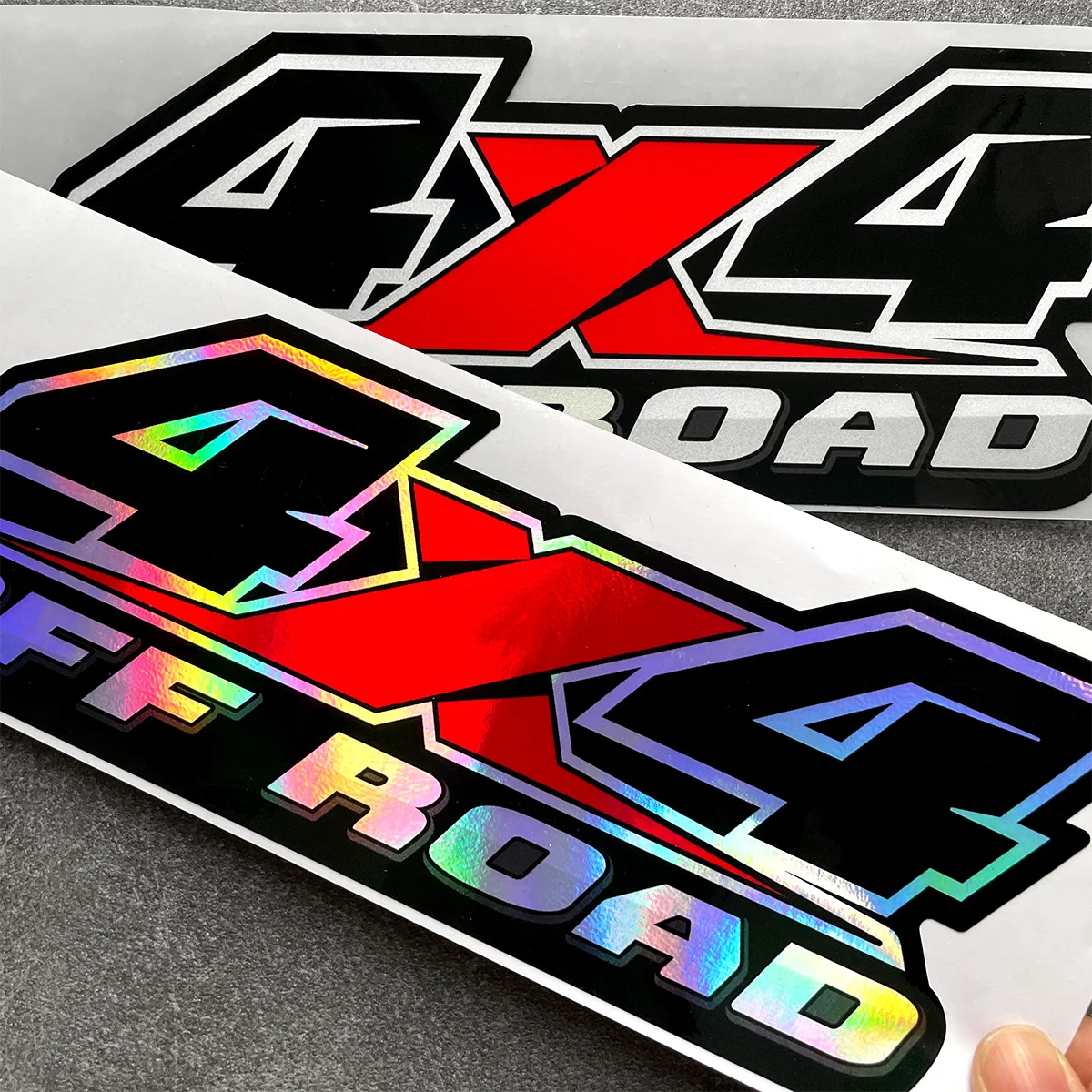 1Pc 4X4 OFF ROAD Vinyl Sticker Waterproof Sunscreen Decal for Motorcycle Car Truck Body Window Bumper
