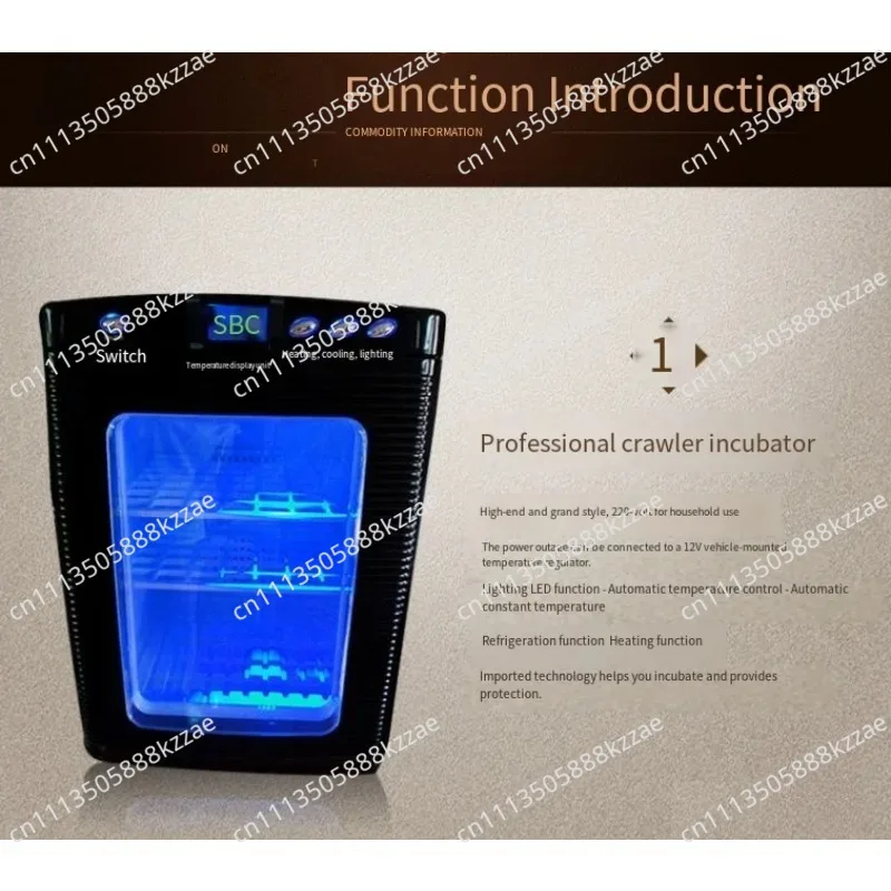 Incubator 25L Reptile  Digital  Science Laboratory  Cooling and Heating 5-60C Suitable for Reptiles
