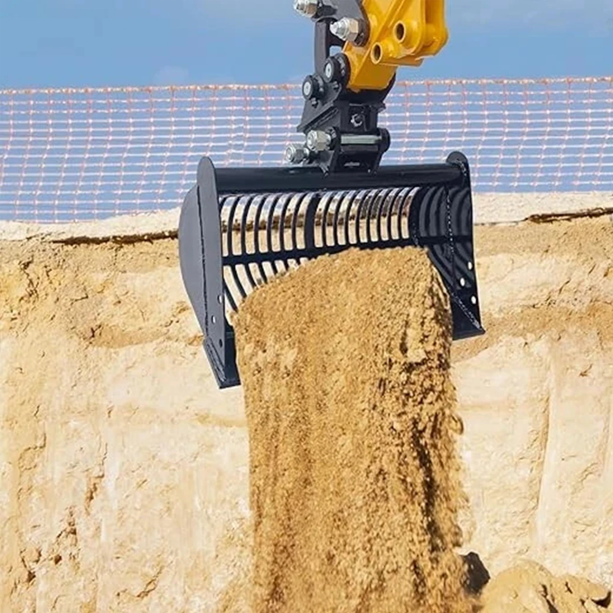 В наличии, на складе, ширина 600 мм/800 мм, насадка для ковша с песком для однотонного мини-экскаватора