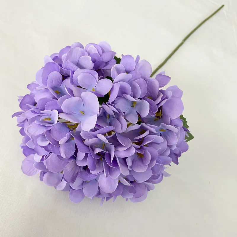 58Cm Kunstbloemen Zijde Hortensia Boeket Realistische Kleurrijke Bruiloft Home Party Woonkamer Tafeldecoratie