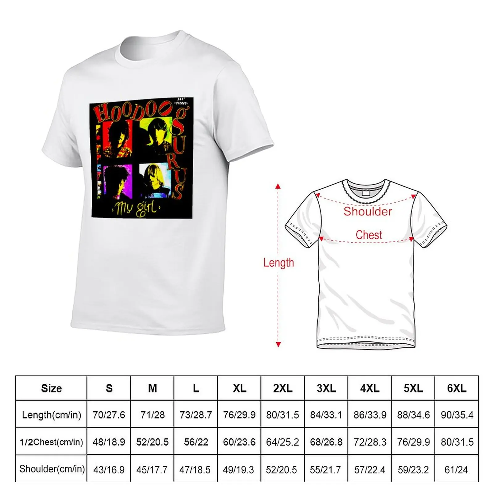 New My Girl Hoodoo Gurus T-Shirt anime T-shirt for a boy boys white t shirts men workout shirt