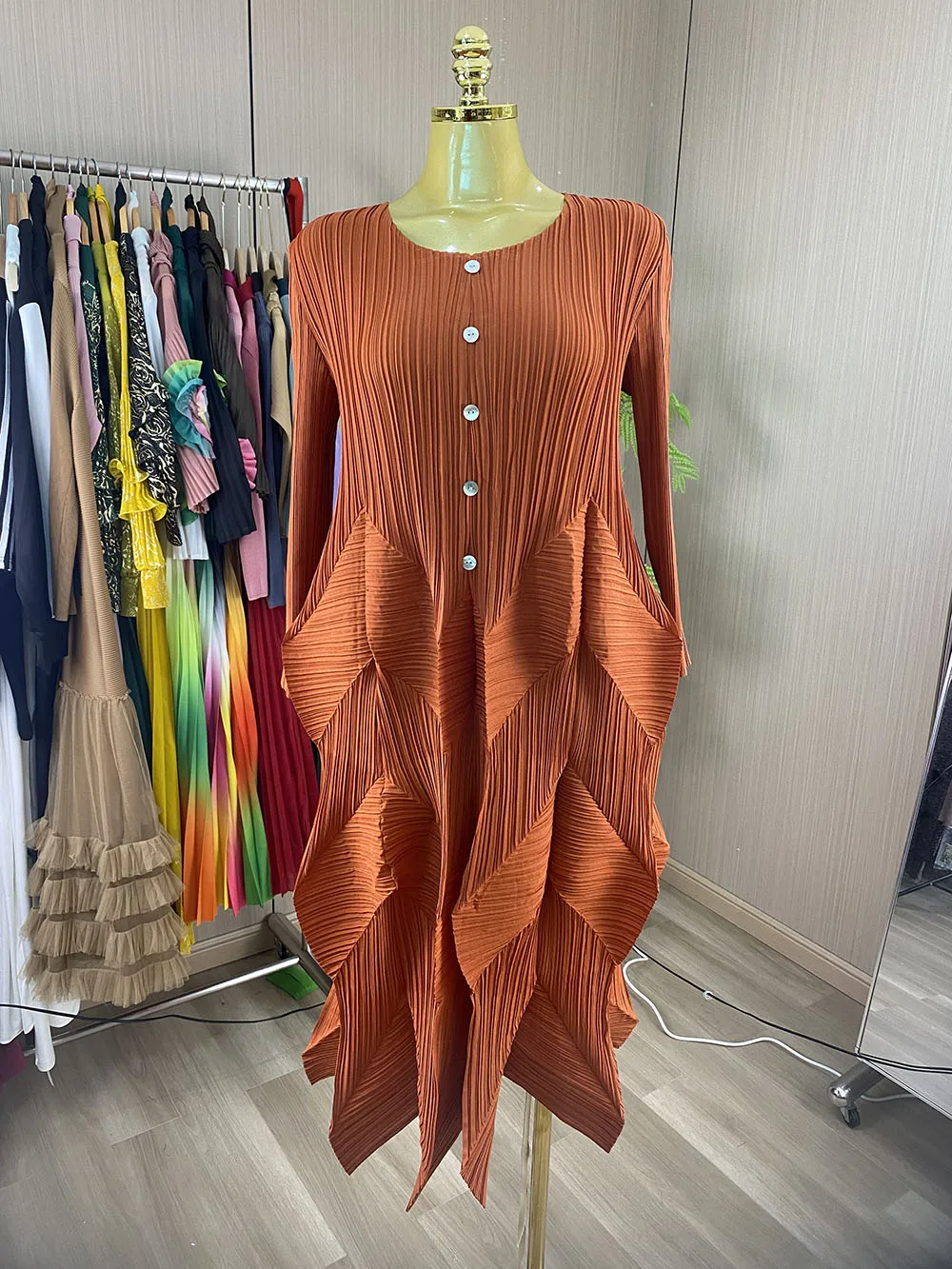 New European and American Women's Fashionable Loose Oversized Dress (Autumn/Winter 2026)-GZXX1086