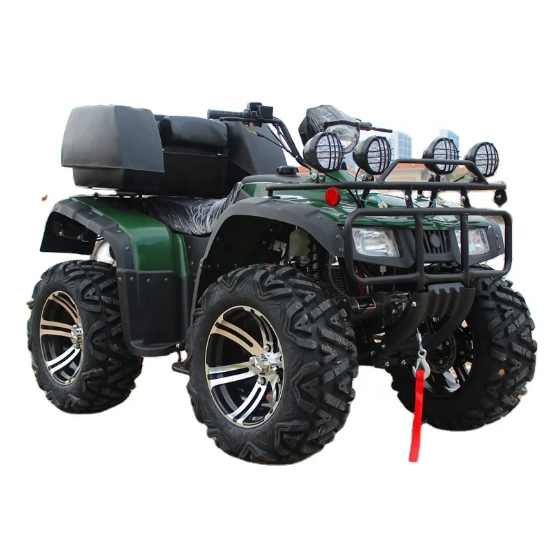 China Factory Gas 250cc Shaft Drive Manual Transmission 4-Stroke 2WD Quad Bike ATV for Adults