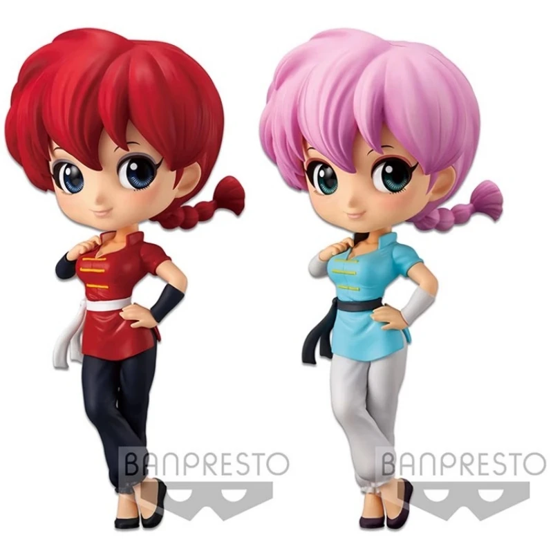 

Bandai Original QPosket Saotome Ranma Action Figure らんま1/2 Anime Figure Toys For Kids Gift Collectible Model Ornaments