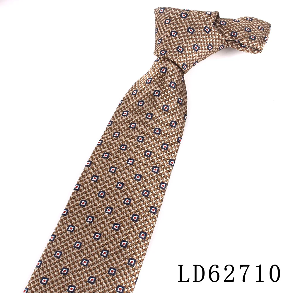 Orange Braune Krawatten für Männer und Frauen, Anzug, gestreifte Krawatte für Party, Business, klassische Paisley-Krawatten, Hochzeit, Krawatte, Bräutigam-Geschenke – Detail 32