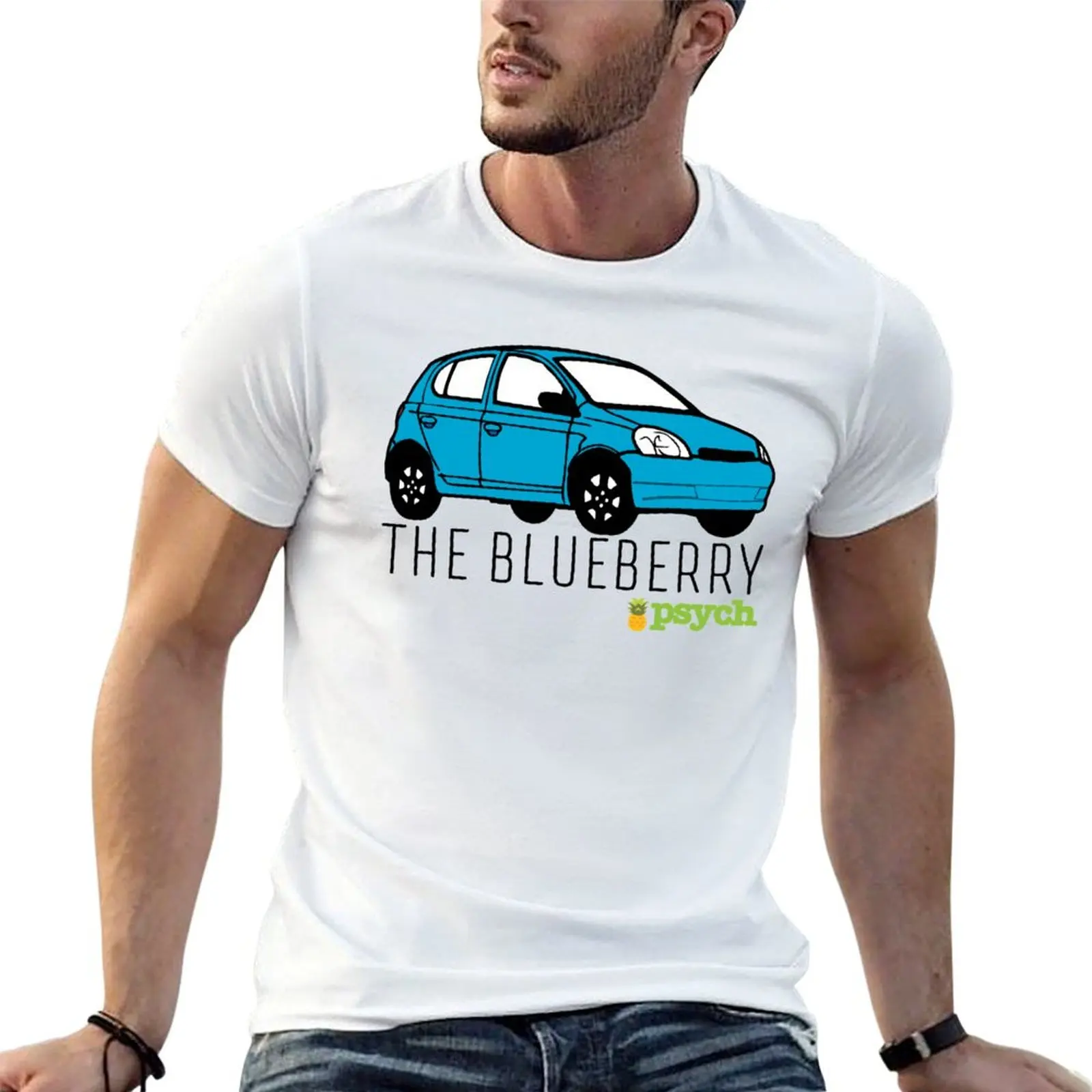 Psych - The Blueberry T-Shirt Plus Size Lightweight Tee Shirt