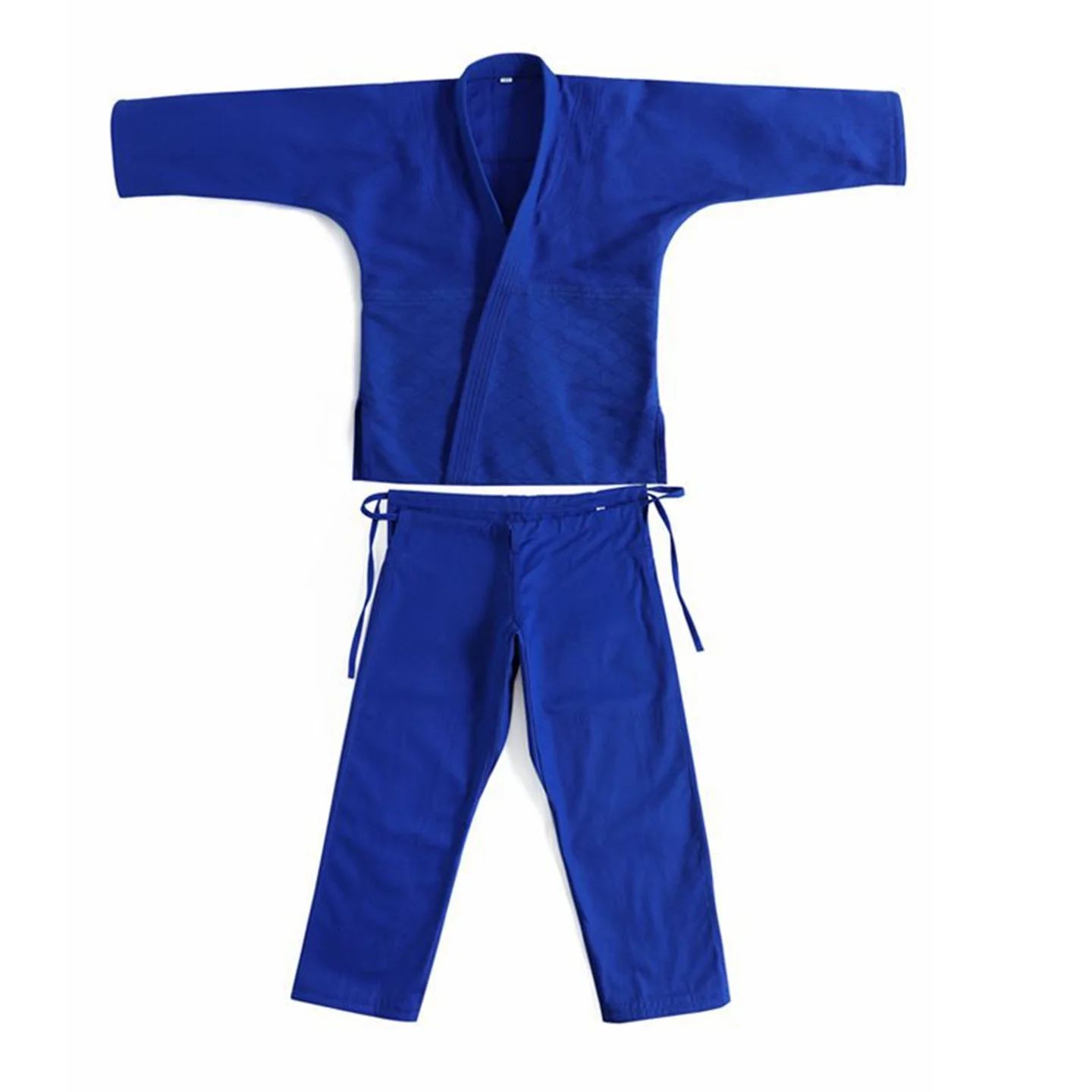 

Judo Suit Blue And White Brazilian Jujutsu Uniform Adult And Kids Judo Training Suit Dobok Taekwondo karate Shirt & Pants Set