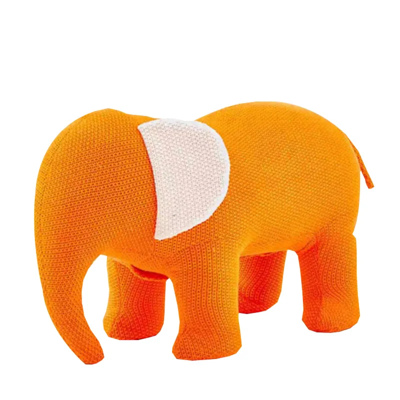 Live welfare baby elephant animal sofa chair small stool