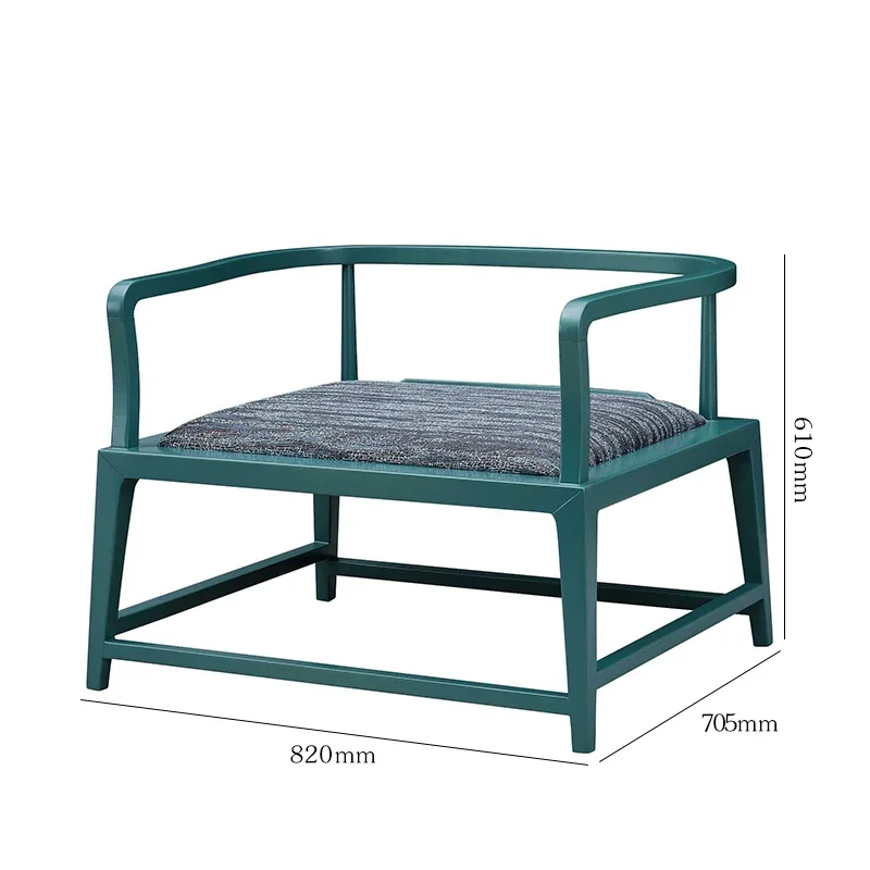 

Кресло из цельного дерева в китайском стиле, медитация, одиночное чайное кресло Advanced Sense Master