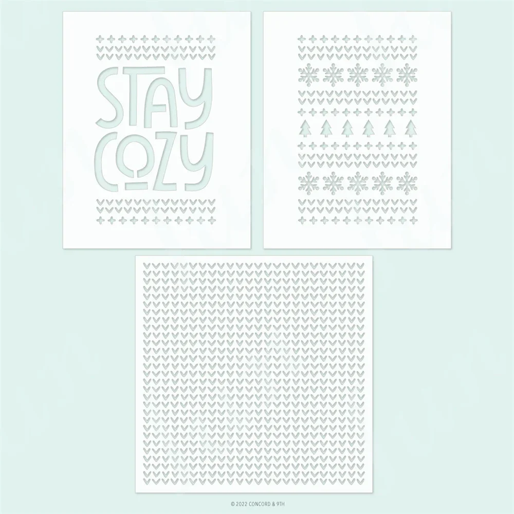 

Stay Cozy Metal Cutting Dies Scrapbooking DIY Layering Stencils Photo Album Make Paper Card Embossing Craft Template