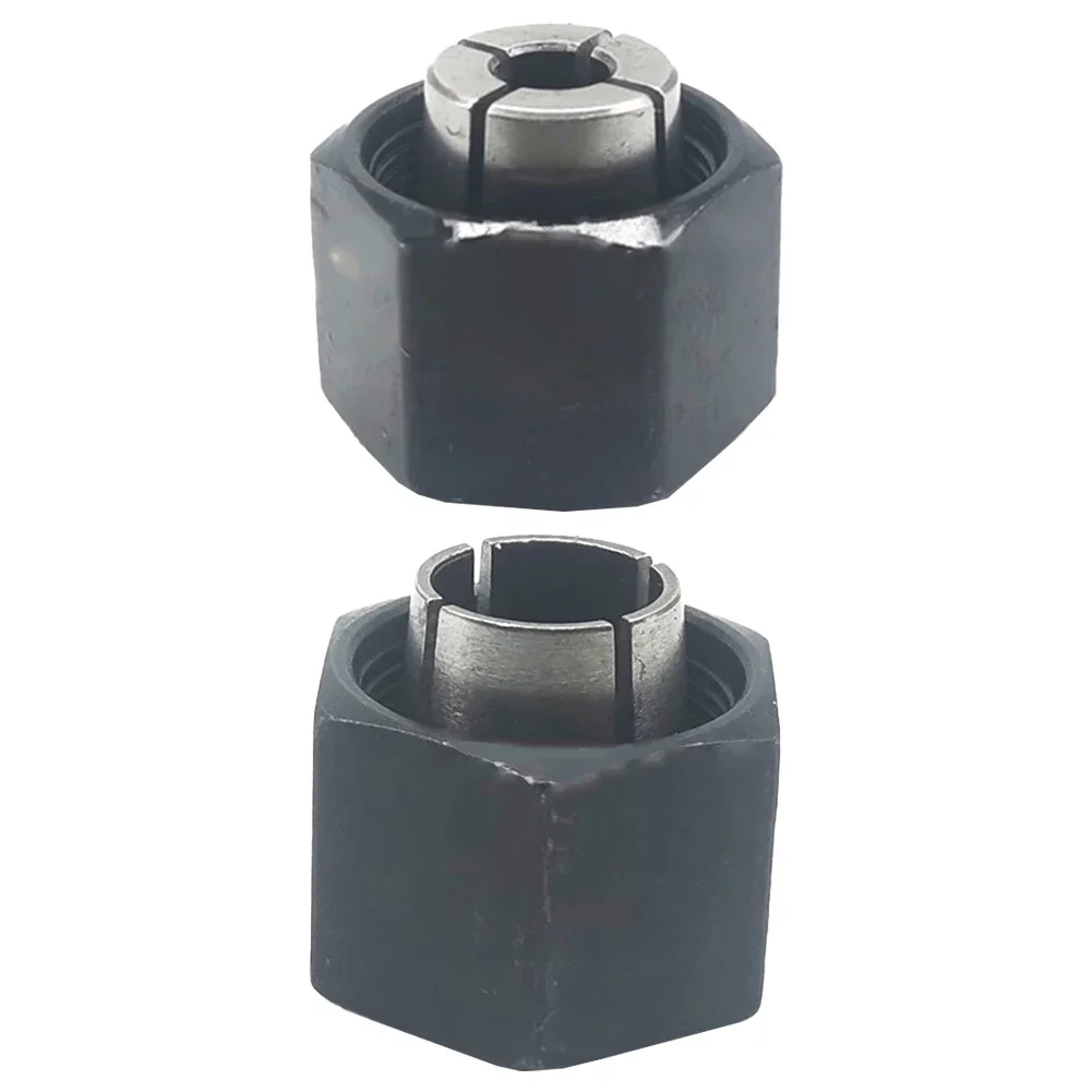 Simplified Replacement Solution Two Piece Metal Routing Collars Sized at Six Point Three Five Millimeter and Twelve Millimeter