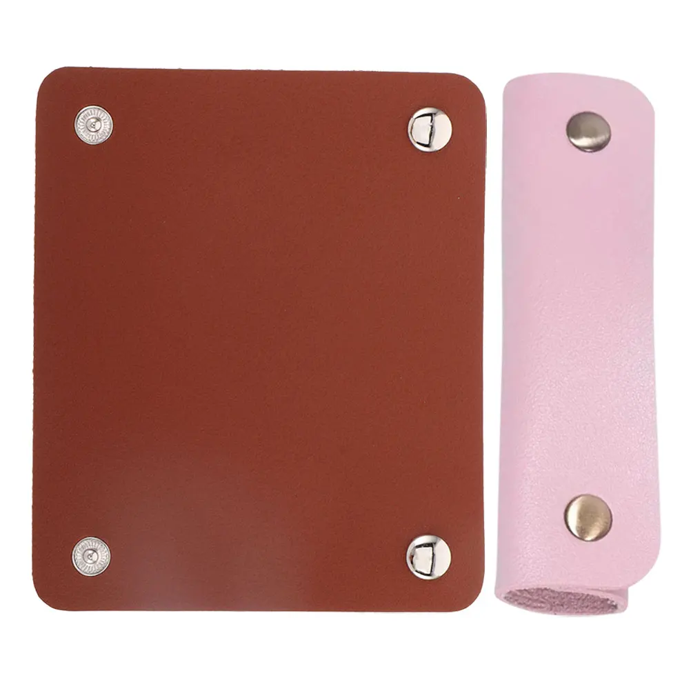 

2 Pcs Luggage Case Handbag Handle Wrap Protection Hollow Replace Protective Cover Pu Grip