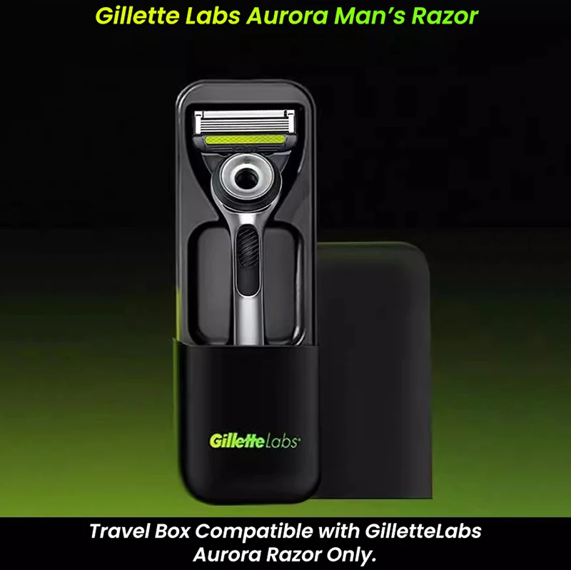 Gillette Razor Replaceable Blade for Aurora Series Shaving Razor for Men Flexdisc 5-Layer Sharp Induction Blade 4pcs