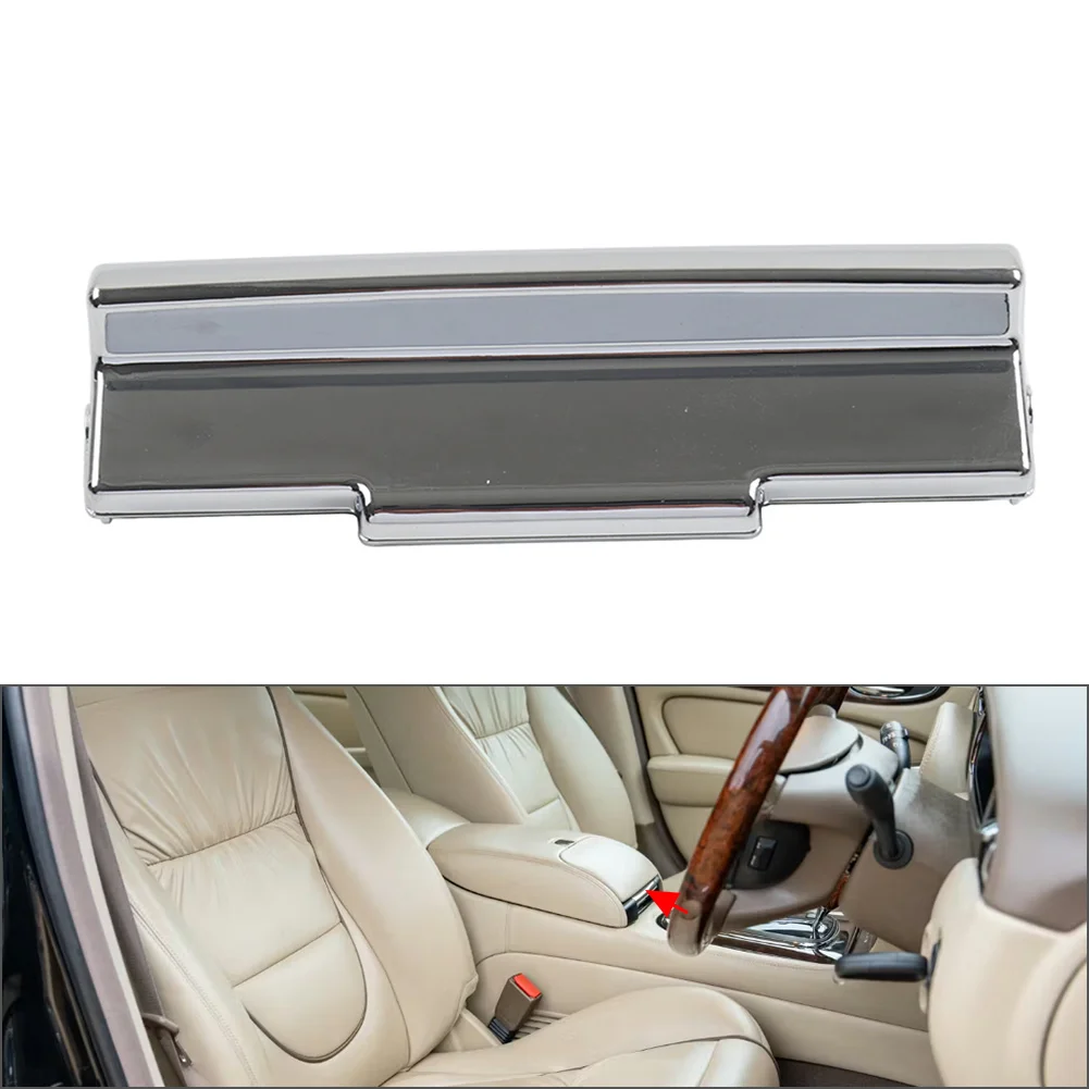Chrome Auto Front Centre Armrest Console Lid Repair Lock Catch ABS C2C34128 For Jaguar XJ 2003 2004 2005 2006 2007 2008 2009