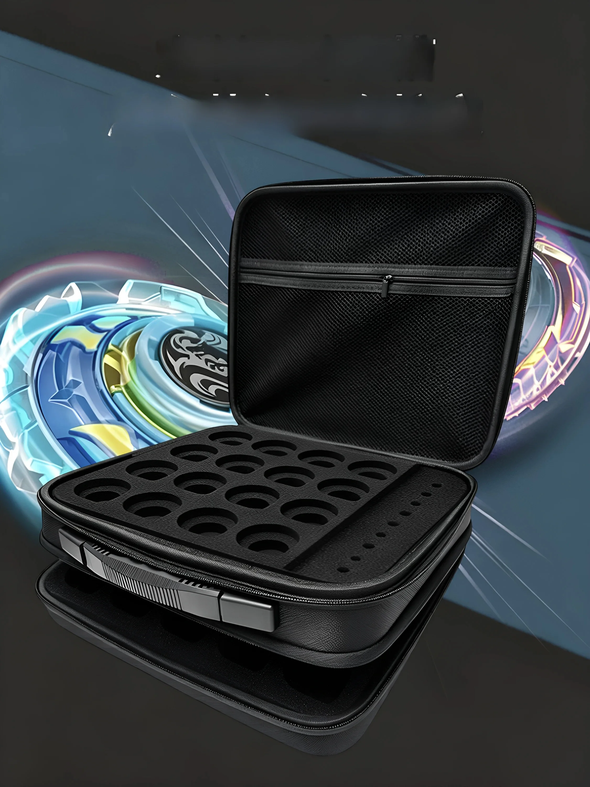 Double Layer Storage Box Launcher Battle Top Series Storage Box New Generation Explosive Storage Case Toy Organizer for Adult...