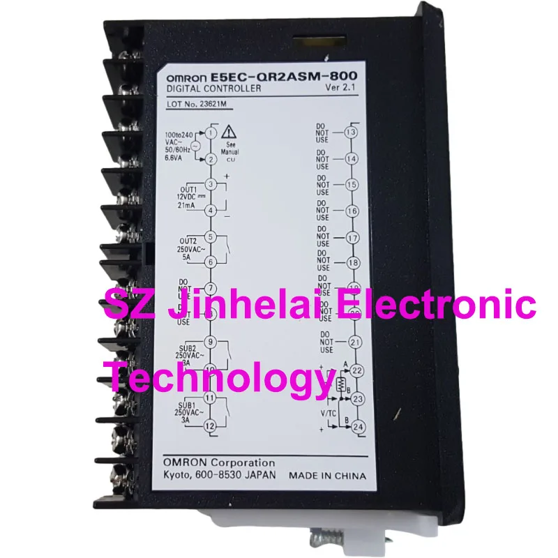 Imagem -06 - Omron-temperatura Controller Switches Operação Simples E5ec-rr2asm800 E5ec-qr2asm900 E5ec-cr2asm-800 Original Novo