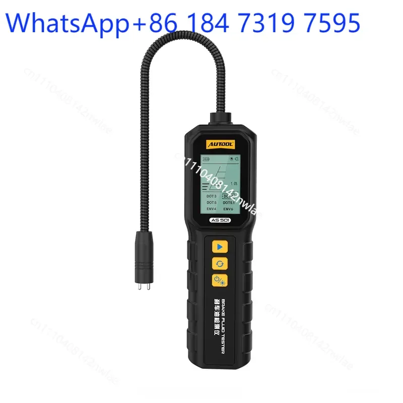 AS501 Car Brake Fluid Tester DOT Moisture Content Detector Auto Protection Tool