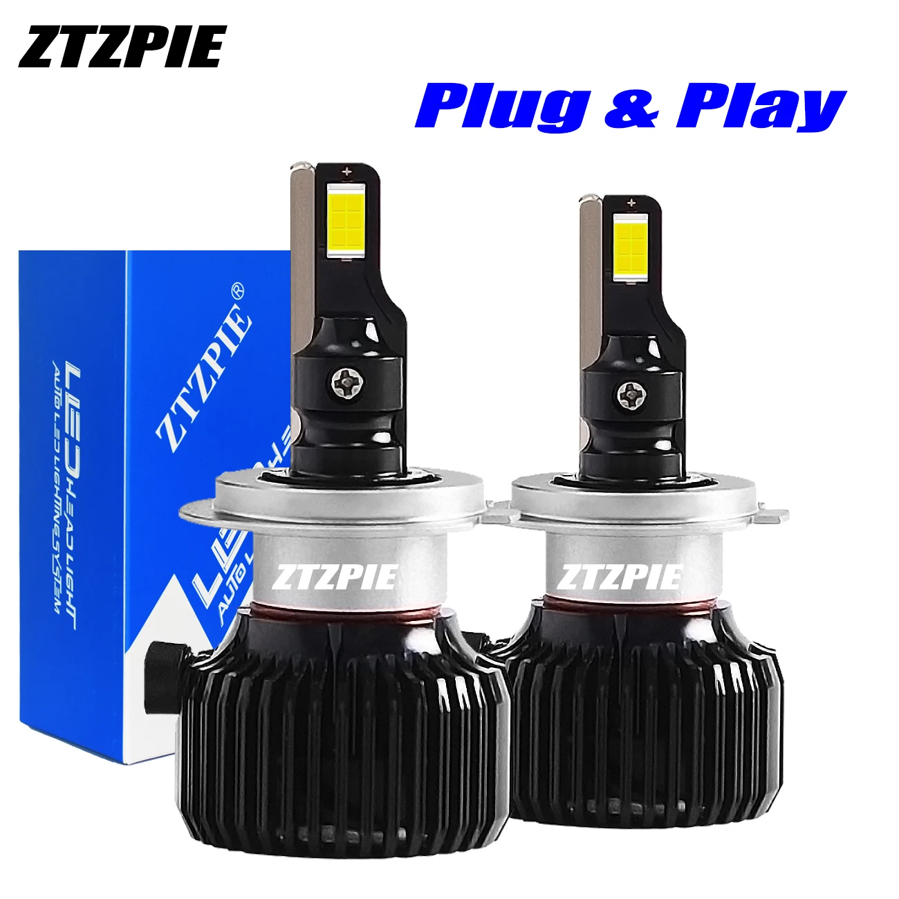 

ZTZPIE True Power 140 Вт Mini H4 H7 H11 Светодиодная фара H1 HB3 HB4 Рефлекторная оптическая фара Специальный сменный комплект 2 шт.