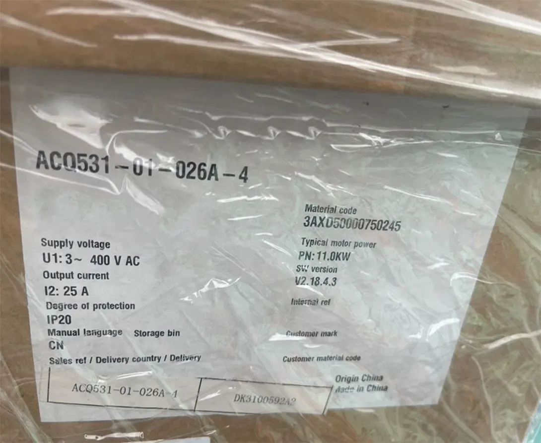 Brand new ACQ531-01-025A-4 ACQ531-01-026A-4 One-year warranty