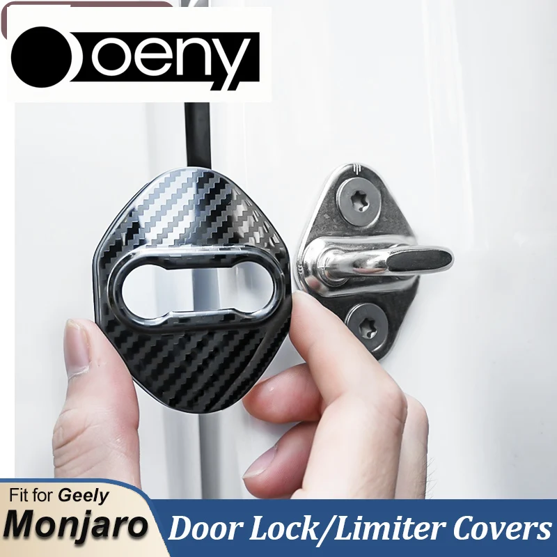 Fit For Kx11 GEELY Monjaro Manjaro 2025 2024 Xingyue L Car Door Lock Buckle Protective Screw Cap Decorative Car Accessories