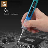 New DUKA Smart Portable Electric Soldering Iron Kit Set Digital OLED Display Temperature Adjustable Welding Tools Soldering Tips