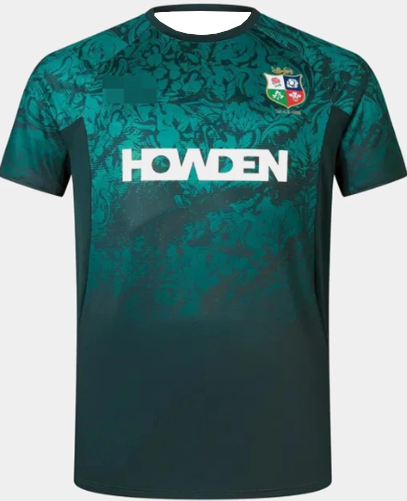 

25 Irish Lions Rugby Length Short Sleeve Vest Training Suit Pants Quick Drying Comfortable Breathable Men and Women